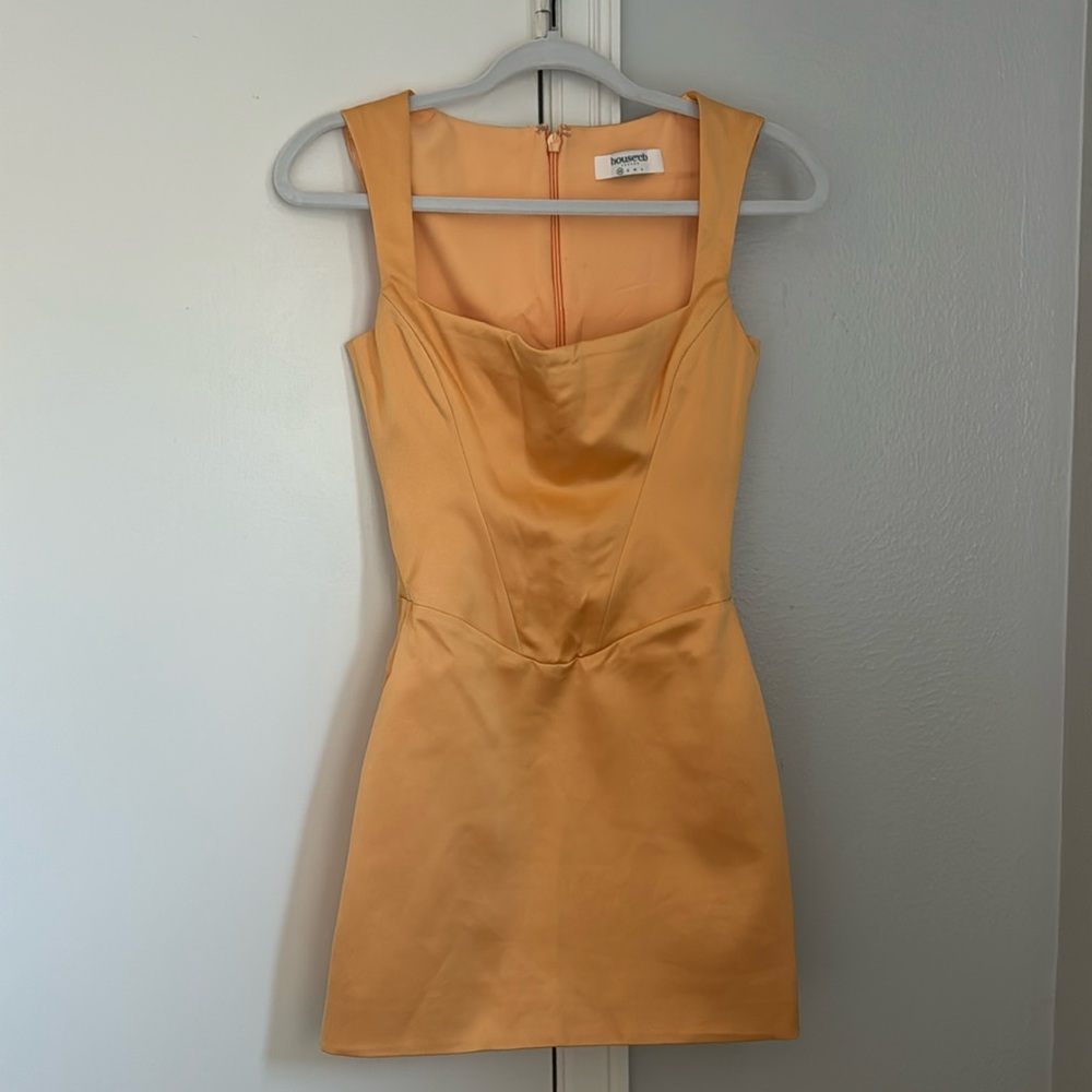 House of CB light orange dress!